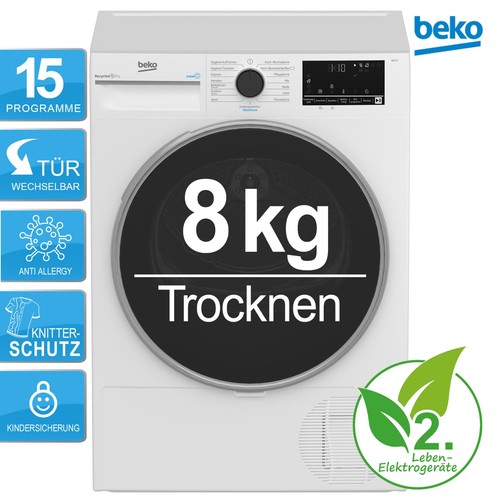 Beko b3t42249s trockner 8kg - beko,