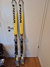 alpin ski gebraucht Völkl P50 Slalom Carver mit Marker Motion 1200 Bindung 