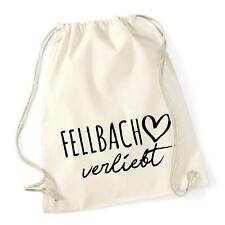 Turnbeutel Fellbach verliebt Rucksack Baumwolle Geschenkidee Souvenir Präsent Wi