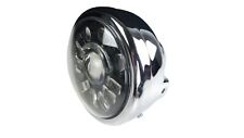 LED Scheinwerfer ohne Tachoöffnung chrom Honda PBR CY CB50 Monkey 12V spotlight