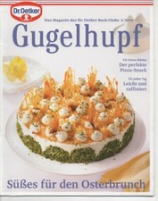 Dr.Oetker Gugelhupf - Backclub Magazin 2/2010 * Süßes für den Osterbrunch *