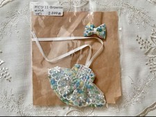 1/12 BJD Dollfie Obitsu11 OB11 JP Artist Handmade Spitze Floral Dress Set Blau