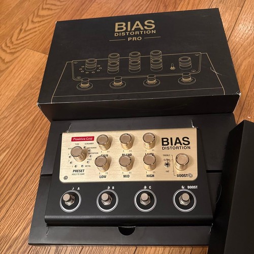 Positive grid bias distortion - positive,