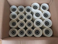 88 Stk. - HUBWAGENROLLE - DM 80 x 60 / Achse 20mm