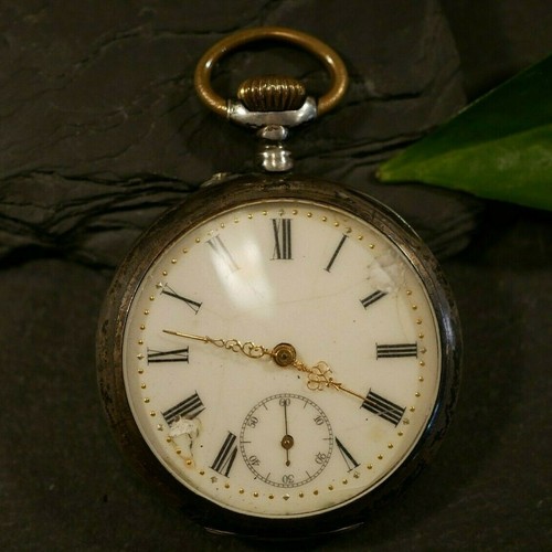800 silber uhr taschenuhr - 800,