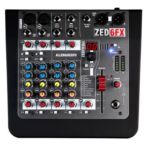 Allen heath zed 6fx 2 - &, zed-6fx