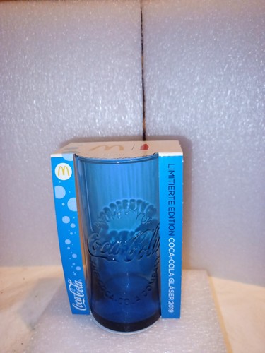 Coca cola donalds glas blau - donalds,