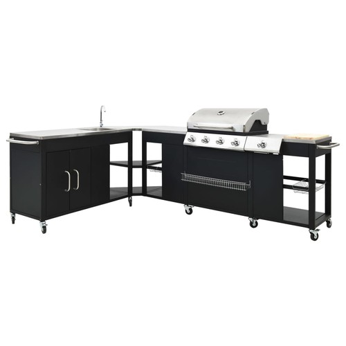 Gasgrill set hoek outdoor - set,