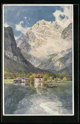 Künstler edward harrison - künstler-ak,