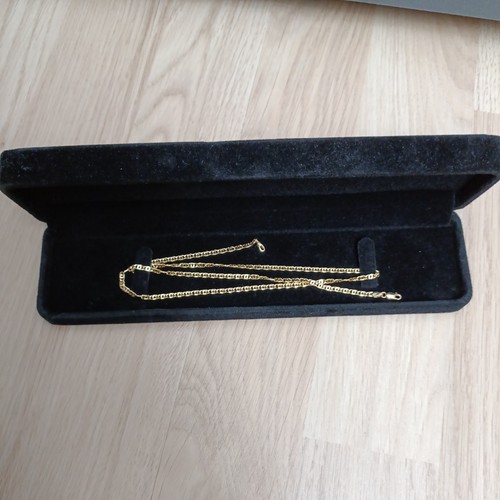 Halskette 750 gelbgold - halskette,