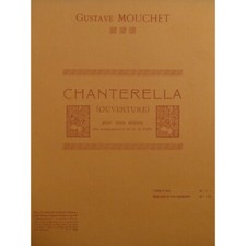 Mochet Gustave Chanterella Blende Piano 3 Violinen ca1925