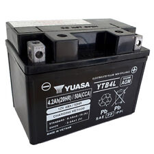 Batterie für Vespa LX 50 2T C38101 2013 YUASA YTB4L / YB4L-B AGM geschlossen