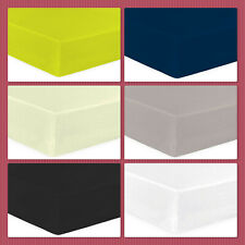 Extra tiefes Spannbettlaken 100 % ägyptische Baumwolle T200 Tiefe 16" (ca. 40 cm)