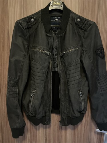 Tom tailor lederjacke herren - tom,