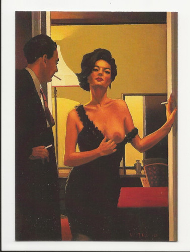 Jack vettriano postkarte - jack,