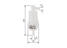 BOSCH Kraftstofffilter 0 450