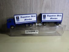 Augustiner Bräu MAN F 90 Hängerzug Blau OVP