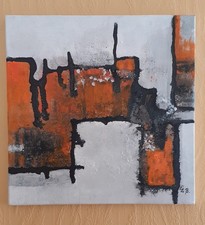 Kunst Acryl Bild Abstrakt