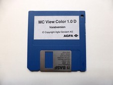 MC View Color 1.0 D Agfa Focus Scanner Diskette Apple Macintosh classic vintage
