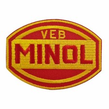 Aufnäher Aufbügler Patch VEB Minol DDR IFA Nutzfahrzeuge ostdeutschland Ossi 