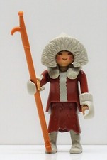 ESKIMO FRAU INUIT PLAYMOBIL Canadian Native zu Arktis Pelz Speer Iglu Kajak 1948