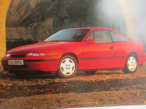 Opel calibra august 1990 - a,