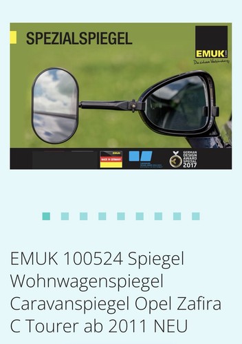 Emuk wohnwagenspiegel - emuk,