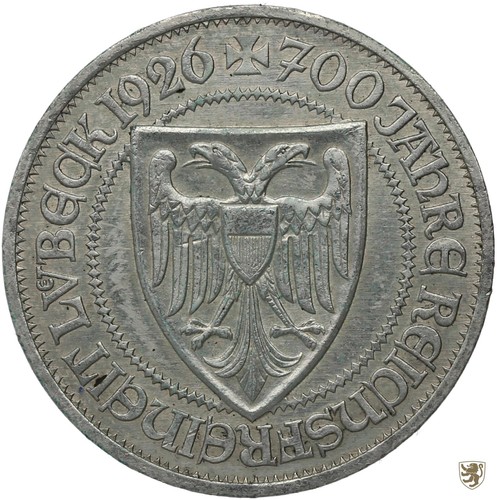 Weimarer republik reichsmark - weimarer, 3