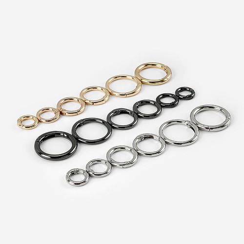 Rundkarabiner schlüsselringe - rundkarabiner,