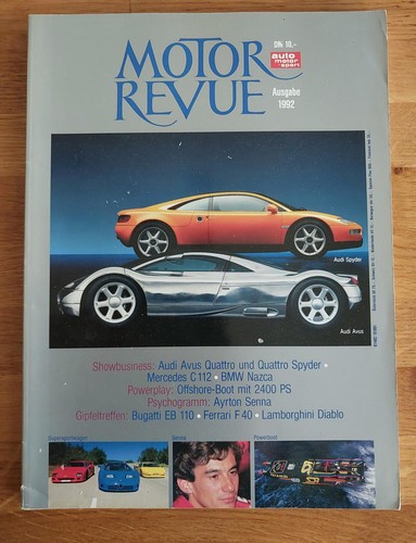 Motor revue 1992 lamborghini - motor,