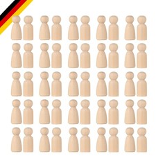 60 Holzfiguren zum Bemalen