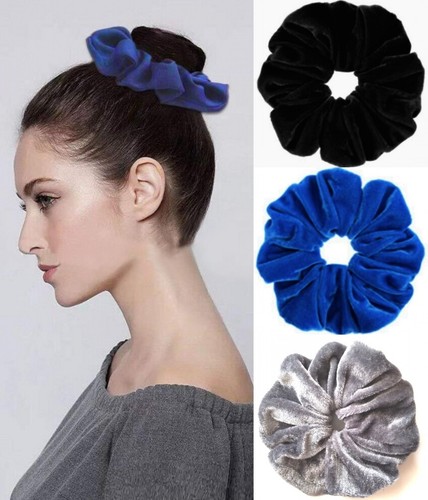 Ultramarinblau samt - 3x,