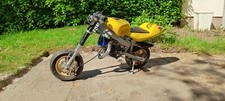 Pocket Bike mit NOS USD Gabel Big Bore Sportauspuff Tuning