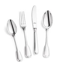 Wilkens Kinderbesteck 4-tlg. Sterlingsilber 925 Augsburger Faden Silberbesteck