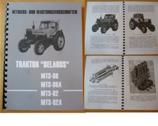 TRAKTOR "BELARUS" MTS 80 / MTS 82 HANDBUCH BEDIENUNGSANLEITUNG,FORTSCHRITT