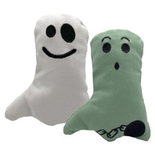 Aumüller Hundespielzeug Geist, grün & weiß - Spielzeug für Hunde mit Quietscher