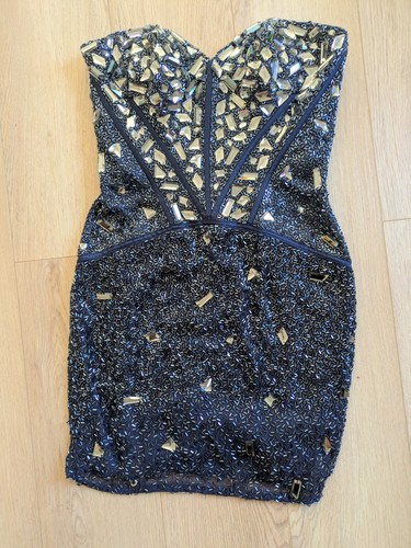 Sherri hill strapless hand - strapless,