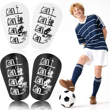 2 Paar Mini Shin Pads, 10 X 6cm Mini Schienbeinschoner Fußball, Schienbeinschone