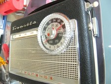 Nordmende Transita (Transistor Kofferradio) Bj.1961, schwarz-Chrom !!
