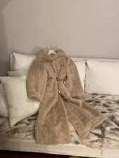 Fake Fur Mantel in leichter