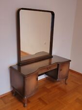 Schminktisch Chippendale Stil dunkelbraun 50er/60er Jahre antik Vintage