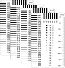 4 Stück Rissmonitor