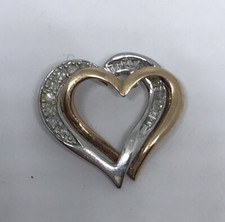 Doppel Herz Anhänger Charm