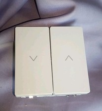 1 x MERTEN  Design D-Life (kein Artec) Jealousie Rolladen Schalter  Lotus Weis 