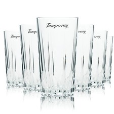 6x Tanqueray Gin Glas 0,4l