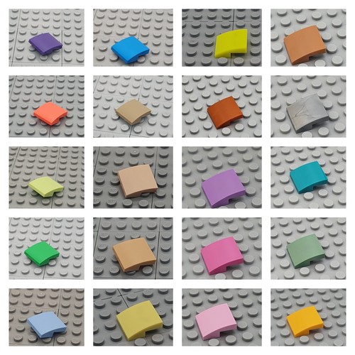 Lego dachstein curved - 8x,