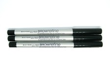3x MAYBELLINE BROWrefine BROW refine EXPRESSION EYEBROW pencil - black /schwarz