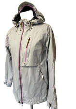 S!    Didriksons ; Regen-Übergang-Sommer Parka Damen  Gr. 40  Grau