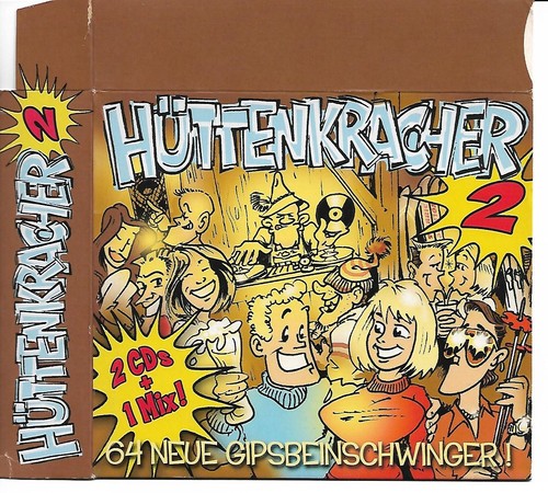 Hüttenkracher box mit cds - 2,