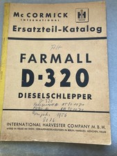 Ersatzteilliste IHC Mc Cormick